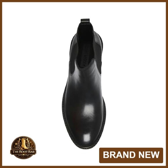 Low Chelsea Ankle Boots 1.25 Inch Heel Suede Leather - Picture 6 of 8